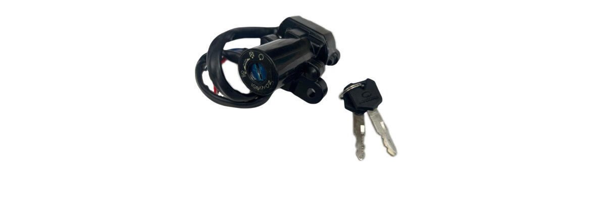 Ein defektes oder beschädigtes Zündschloss...