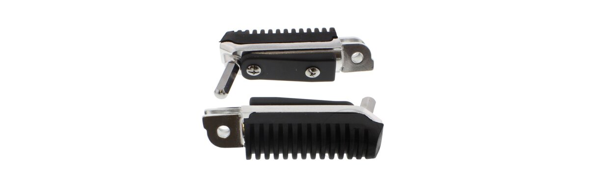 Fußrasten sind ein unverzichtbarer Bestandteil...