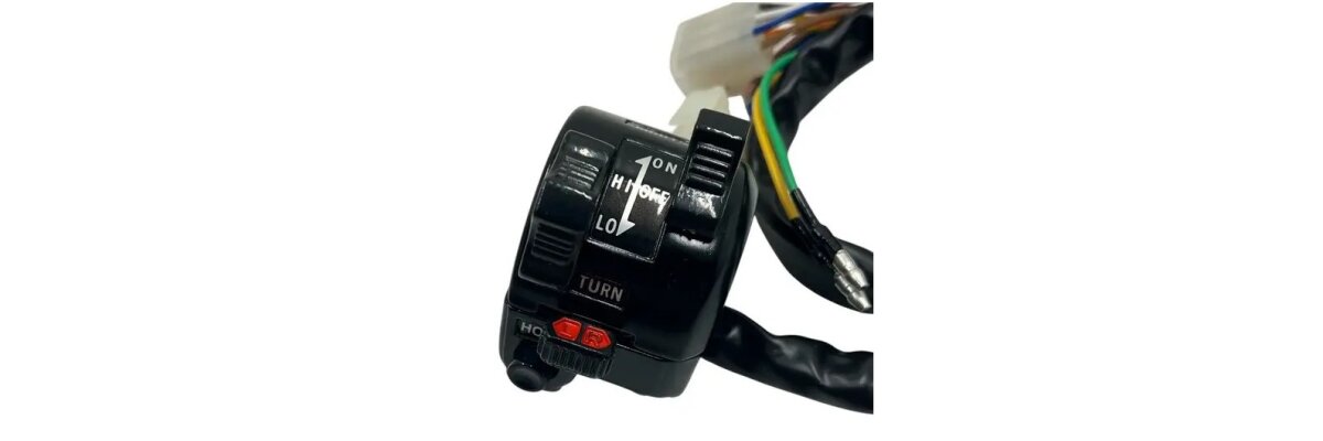 Lenkerschalter steuern wichtige Funktionen wie...