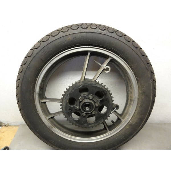 Suzuki GS 450 wheel rear rim + sprocket carrier