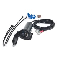Baas Motorrad und Roller USB 7 Steckdose set mit Kabel