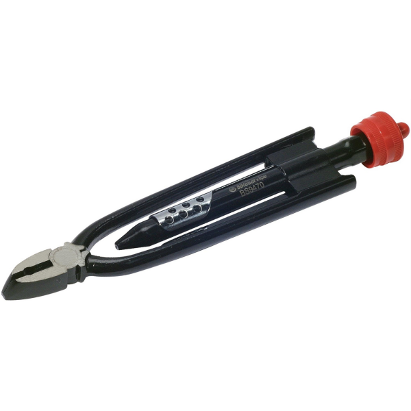 Bike service safety wire pliers