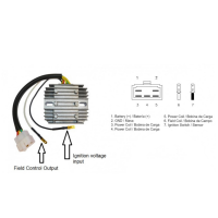 Gleichrichter Regler Honda CB 400 F Four CB 500 K Four CB...