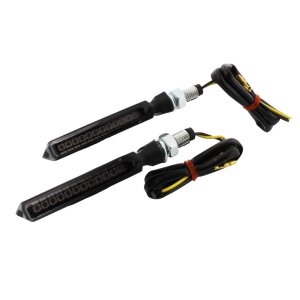 Motorrad Blinkleuchte mit Lauflicht JMP Flat2