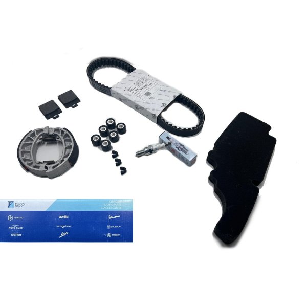 Wartungs Set Wartungskit Service kit OE Piaggio Vespa LX 50 4T