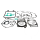 Dichtungssatz komplett Athena ohne Wellendichtringe Husqvarna TC 250 ie 2012