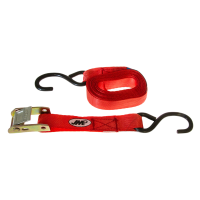 Lashing strap 25 mm/4.5 meter JMP with clamp lock and S-hook