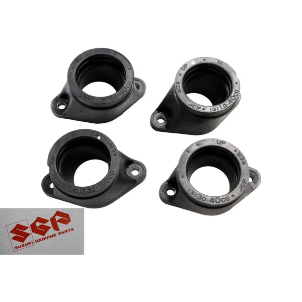 Ansaugstutzen Set OE Suzuki GSF 1200 Bandit 1996-2000 , GSX 1100G 1991-1996