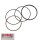 Kolbenringe set  (STD)  O/S OE Yamaha XQ 125 , YP 125 E