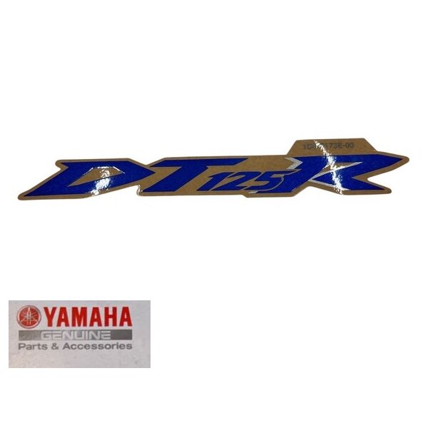 Schriftzug Aufkleber OE Yamaha DT 125 2004-2005