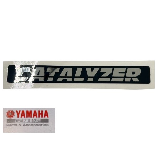 Catalyzer Aufkleber OE Yamaha Aerox , Nitro , Brezze , BWS , Booster 50
