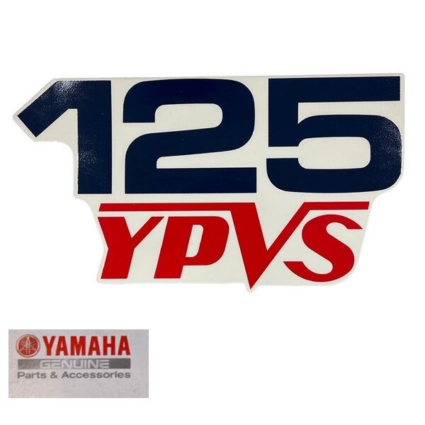 Aufkleber 125 YPVS OE Yamaha DT125 LC 1987