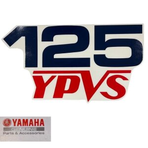 Aufkleber 125 YPVS OE Yamaha DT125 LC 1987