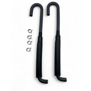 Benzinschlauch Benzinleitung 2 stück + Schellen OE...