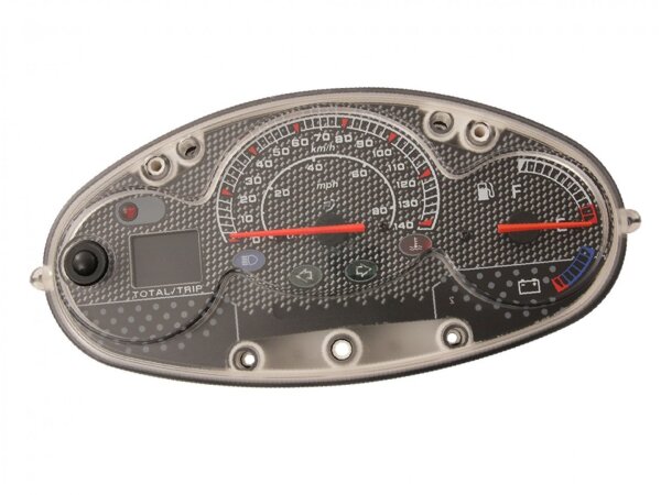 Tacho Instrumente Cockpit OE Yamaha XQ125 / 150 Maxster , XQ125 / 150 Thunder