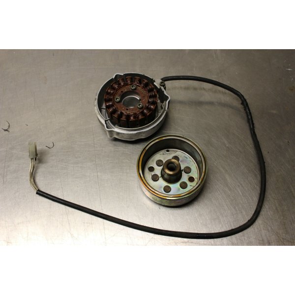 Yamaha Xj 600 Diversion 4LX Lichtmaschine Rotor + Stator + Deckel   E2/5