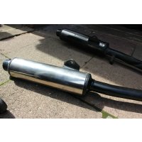 Suzuki GSX 750F GR78A Exhaust complete manifold end...